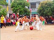 Độc đáo lễ hội Vật Cầu (Hà Nội)