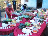 Ẩm thực trong lễ hội Yên Thế, Bắc Giang