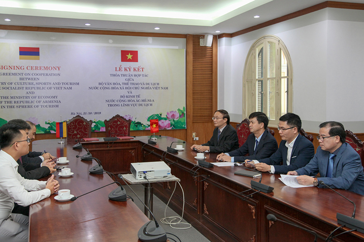 Dấu ấn thỏa thuận hợp tác du lịch giữa Việt Nam – Armenia