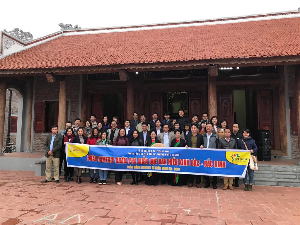 Đoàn Famtrip Khám phá miền quê văn hiến Kinh Bắc - Bắc Ninh năm 2019