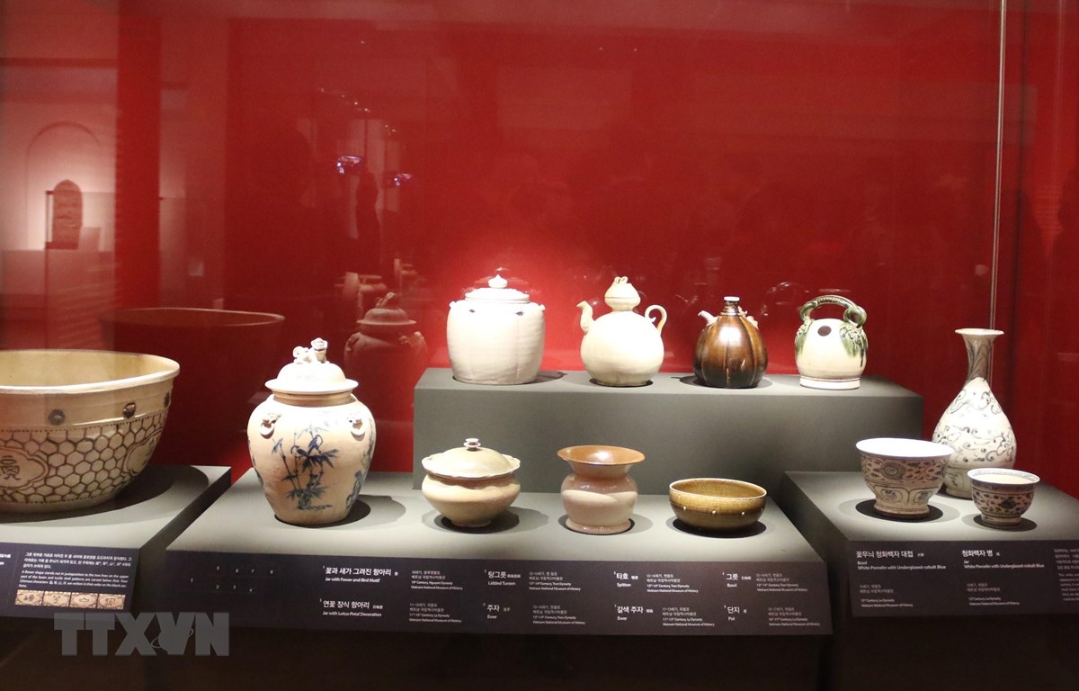 Triển lãm cổ vật Việt Nam tại Bảo tàng Quốc gia Hàn Quốc