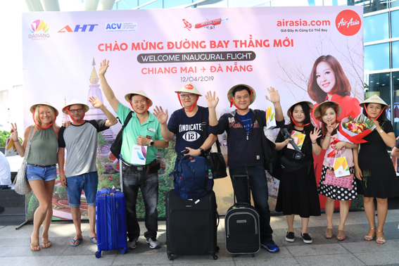 Đà Nẵng đón chuyến bay thẳng từ Chiang Mai (Thái Lan)