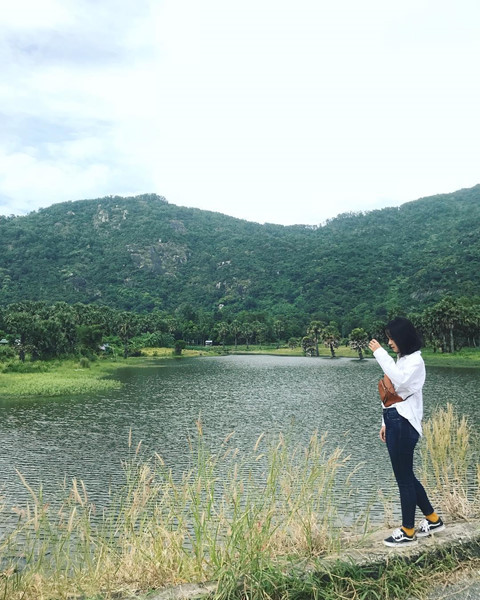 Check-in  “Ốc đảo nổi” xanh rì tuyệt đẹp thu hút giới trẻ ở An Giang