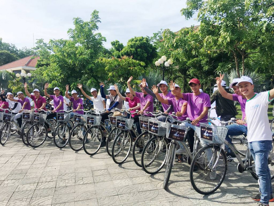 Hội An khai trương hệ thống chia sẻ xe đạp để bảo vệ môi trường