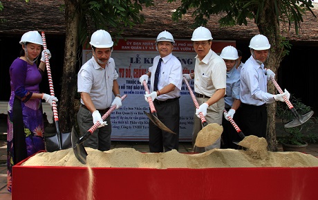 Khởi công công trình tu bổ, chống xuống cấp nhà vườn Nguyễn Hữu Thông