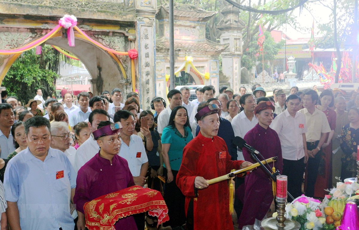 Hà Nam: Lễ hội truyền thống đền Lảnh Giang với tín ngưỡng thờ Mẫu