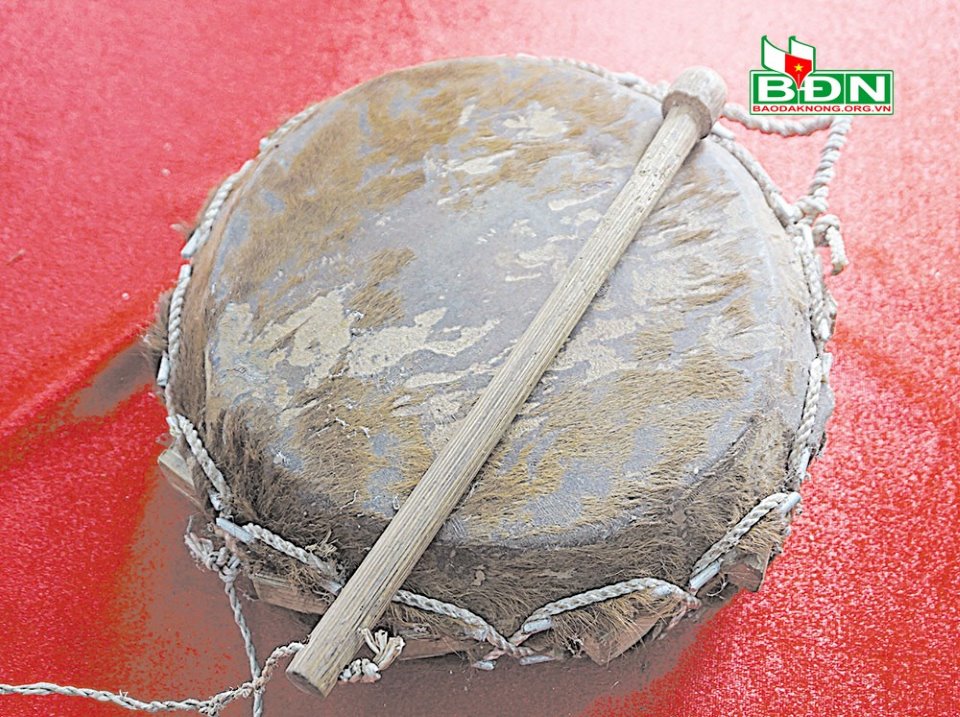 Trống nêm - nhạc cụ độc đáo của người Dao ở Đắk Nông