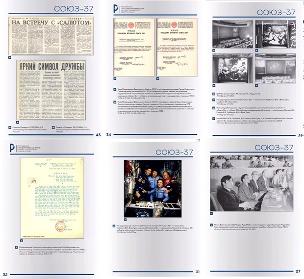 Giới thiệu ấn phẩm đặc biệt kỷ niệm 40 năm chuyến bay vũ trụ Xô-Việt