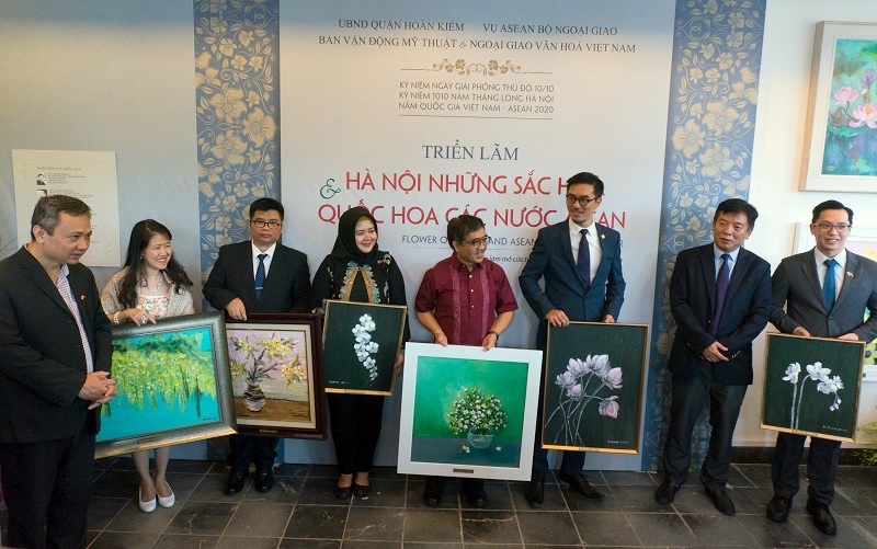 Đặc sắc triển lãm quốc hoa các nước ASEAN