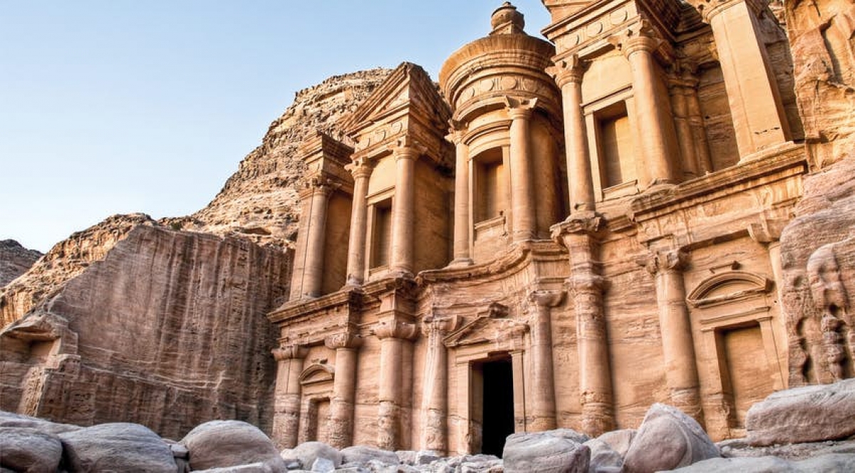 Di tích mang tên "Kho báu" tại Petra