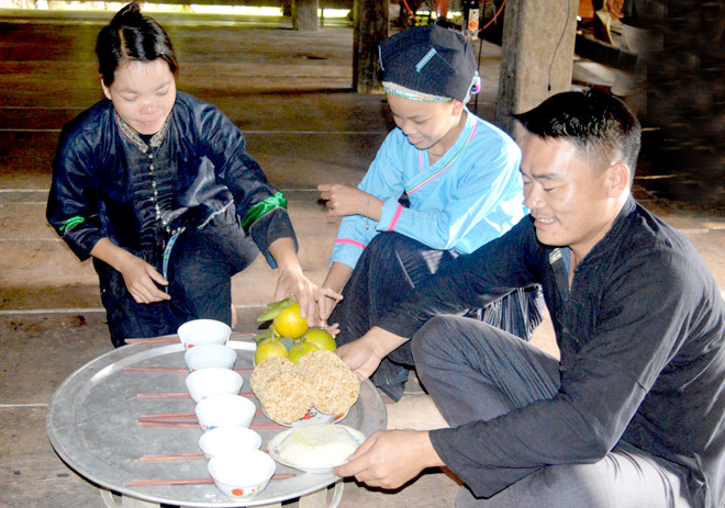 Lễ cúng Hồn lúa của người Dao ở Tuyên Quang
