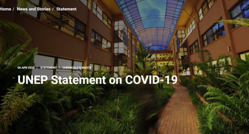 UNEP ra Tuyên bố về COVID-19 – Phát triển xanh là tương lai của chúng ta