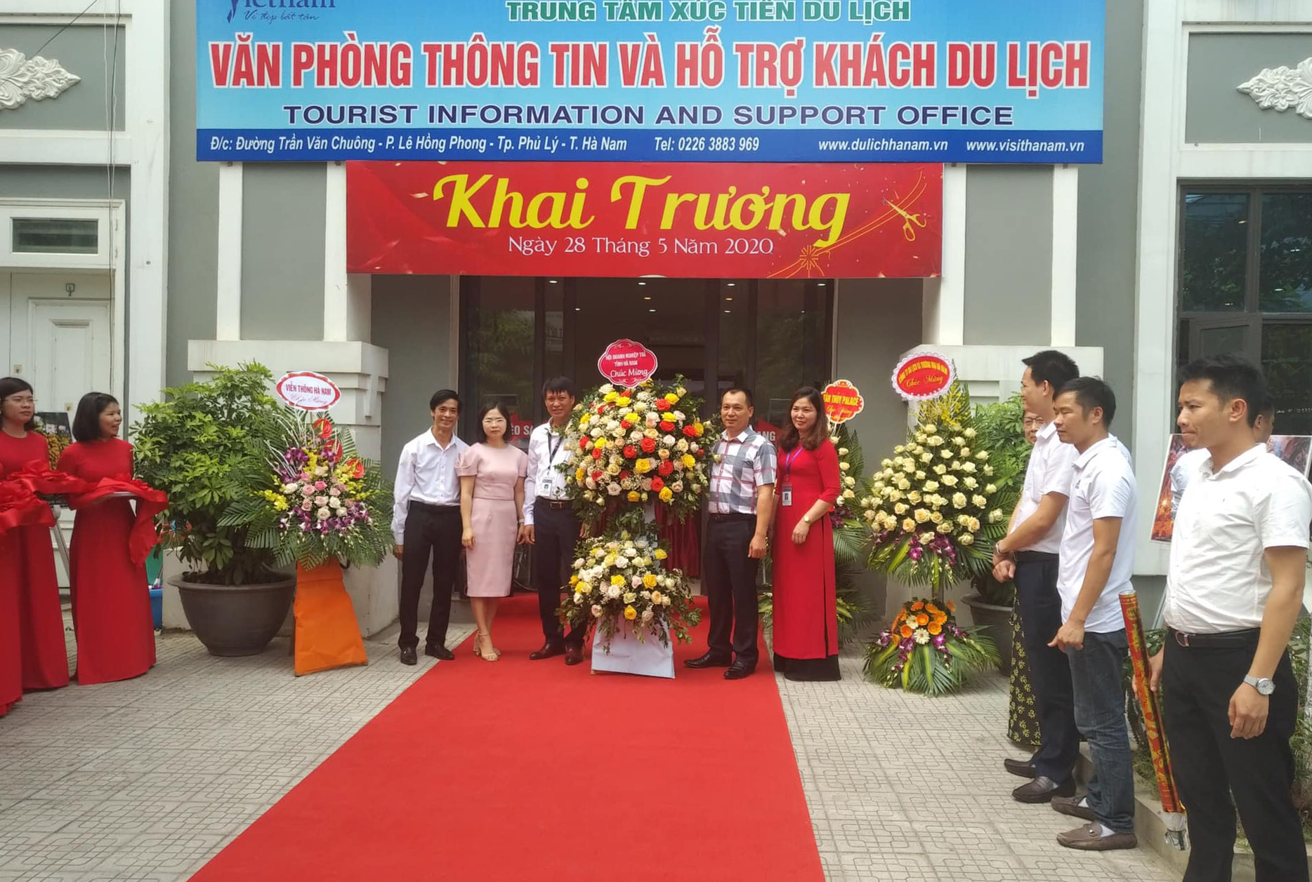 Hà Nam: Khai trương Văn phòng thông tin và hỗ trợ khách du lịch