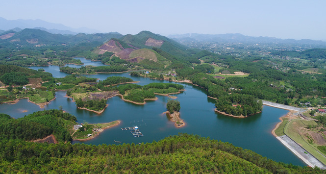 Hồ Ghềnh Chè (Thái Nguyên) - Điểm du lịch sinh thái hấp dẫn -  www.dulichvn.org.vn