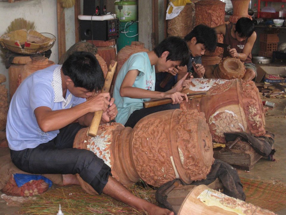 Làng mộc Kim Bồng (Quảng Nam) - dấu ấn những người thợ tài hoa