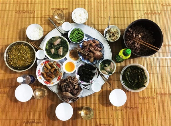 Tết ăn cơm mới “kin khẩu mấu” ở Cao Bằng