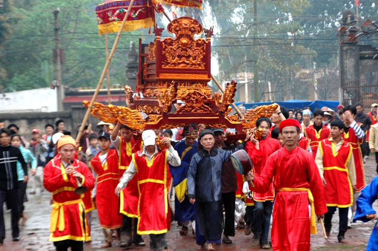 Vĩnh Phúc: Nét độc đáo trong lễ hội xã Đại Đồng