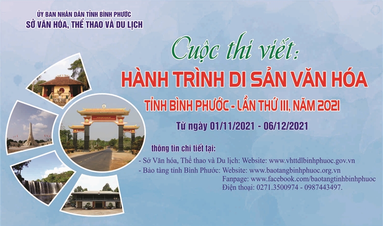 Phát động cuộc thi “Hành trình di sản văn hóa tỉnh Bình Phước”