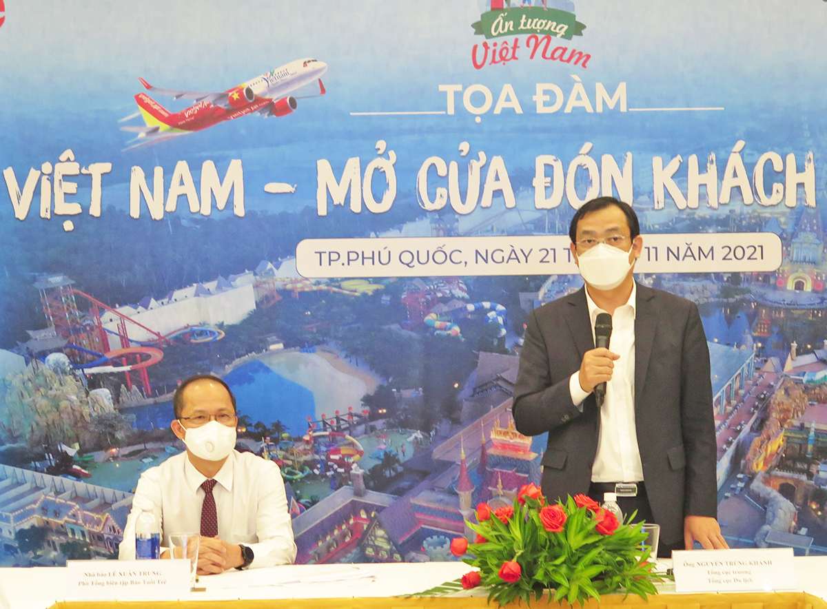 Tổng cục trưởng Nguyễn Trùng Khánh: Mở cửa du lịch là nhu cầu cấp bách, chuẩn bị những điều kiện tốt nhất để tiến tới mở cửa toàn bộ du lịch quốc tế