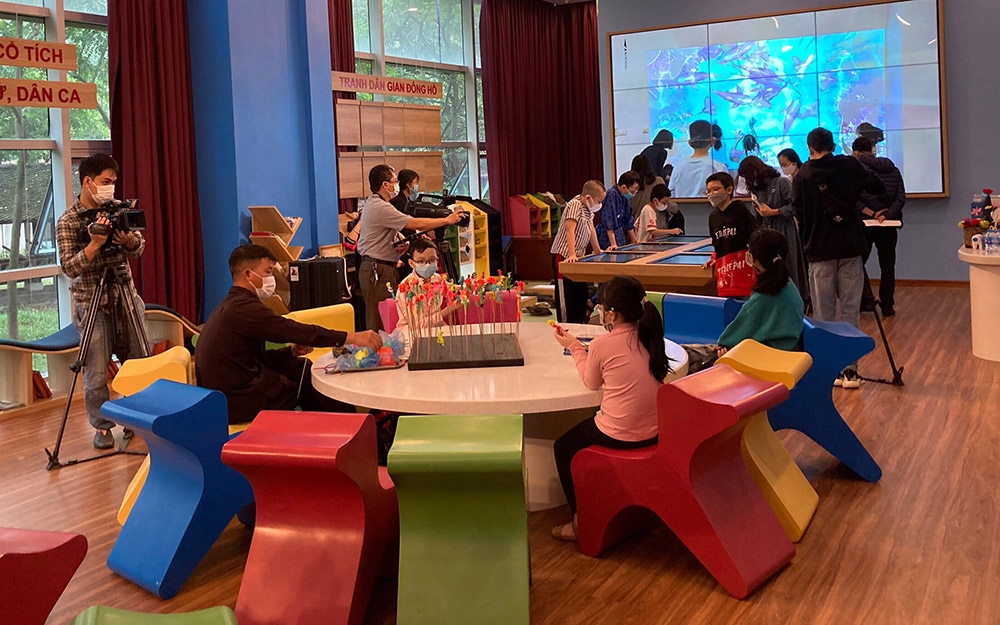 Bảo tàng Dân tộc học Việt Nam khai trương phòng khám phá dành cho trẻ em