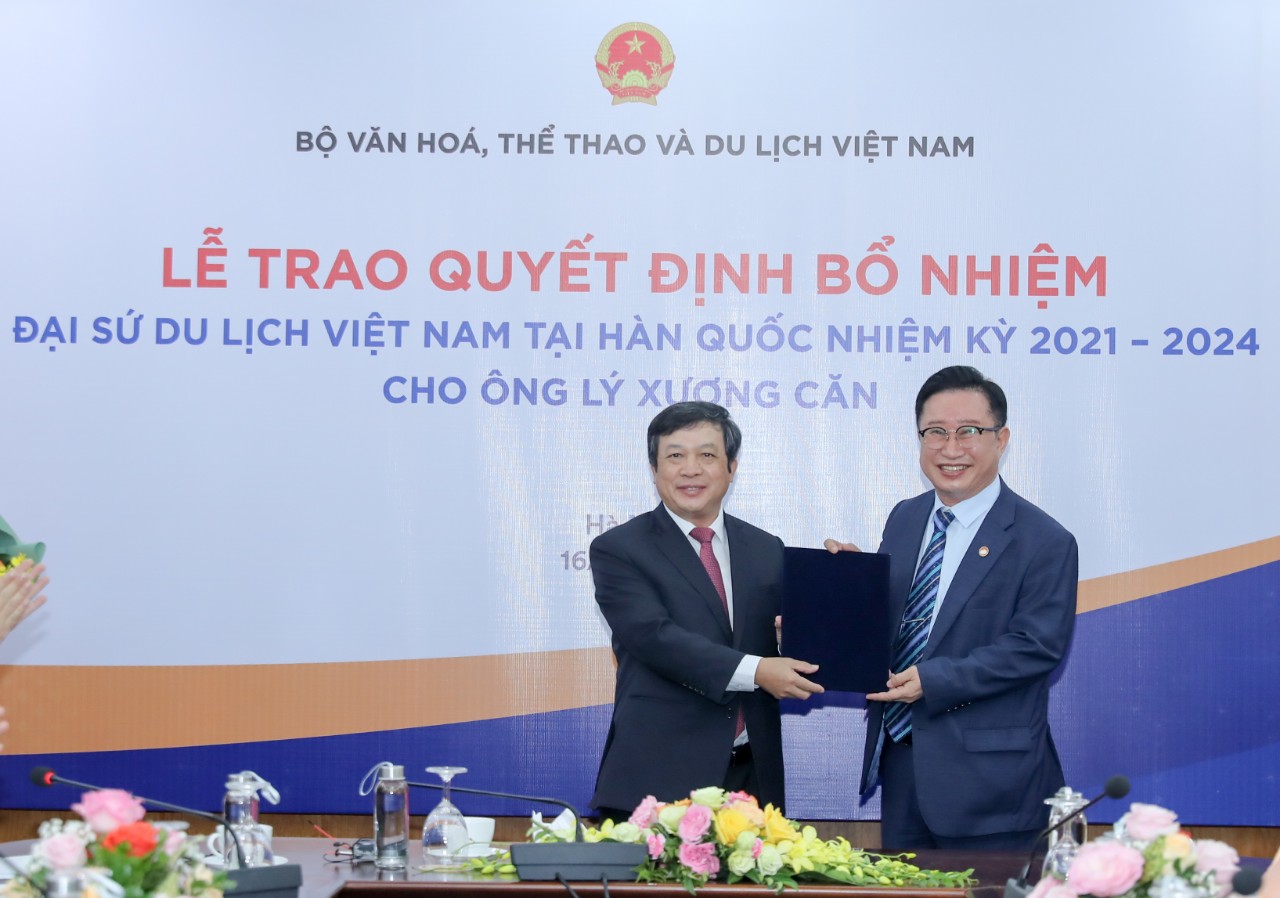 Ông Lý Xương Căn tiếp tục được bổ nhiệm Đại sứ Du lịch Việt Nam tại Hàn Quốc nhiệm kỳ 2021 - 2024