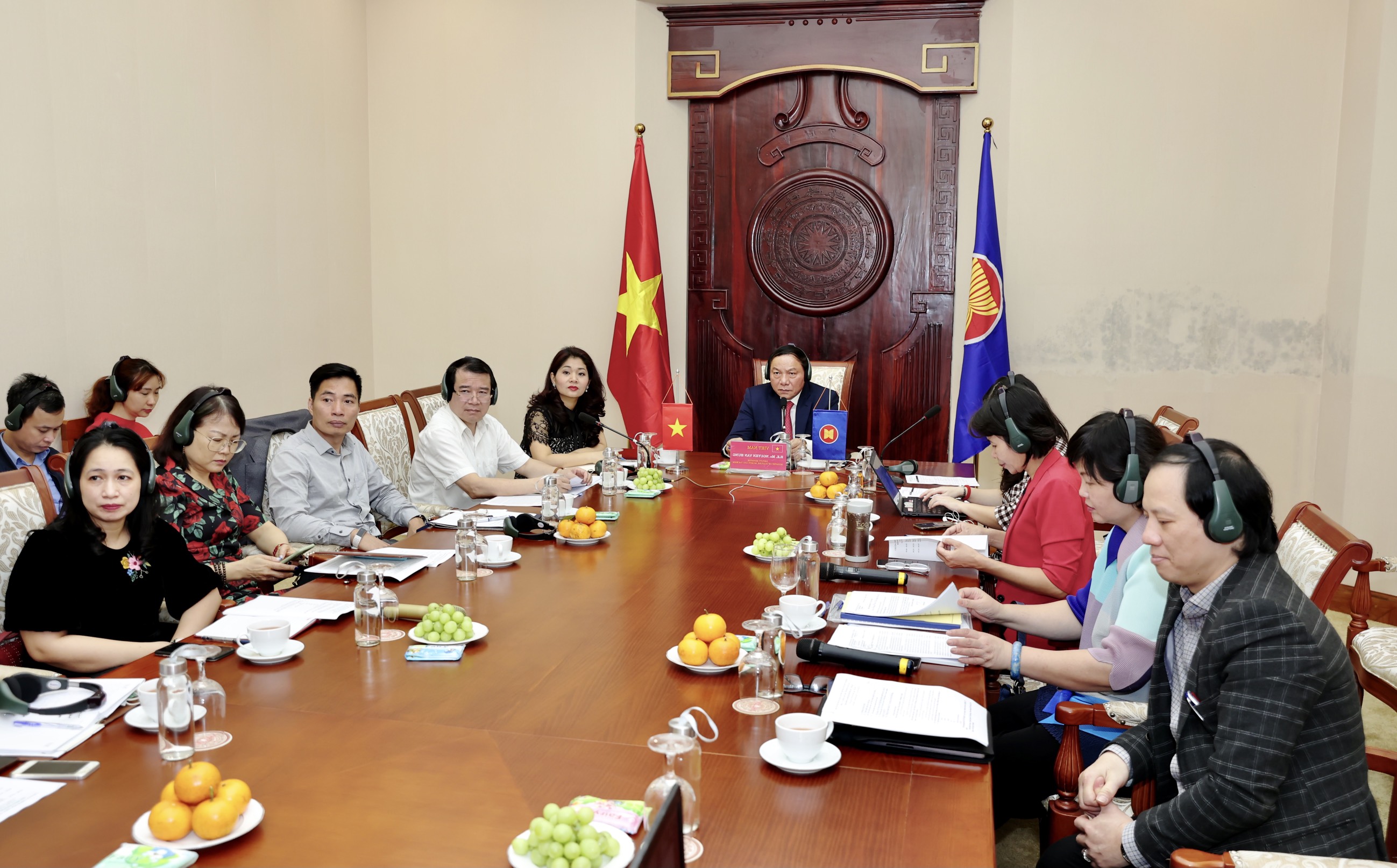Thứ trưởng Nguyễn Văn Hùng họp trực tuyến với Hội đồng kinh doanh Hoa Kỳ - ASEAN bàn về hợp tác thúc đẩy phục hồi du lịch Việt Nam