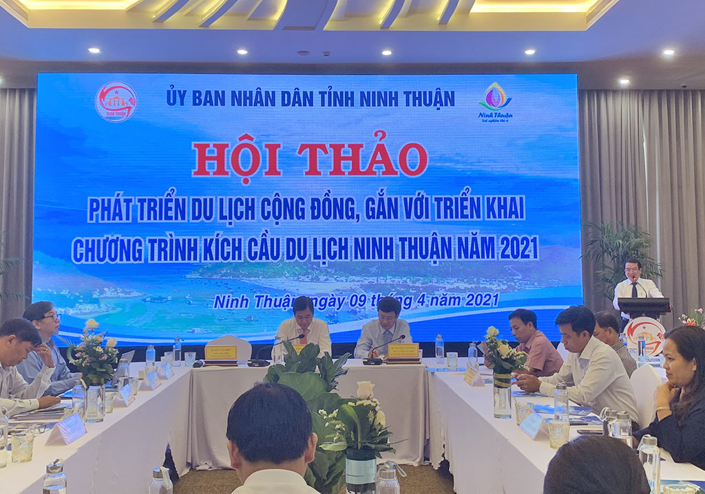 Phó Tổng cục trưởng Hà Văn Siêu: Phát triển du lịch cộng đồng bền vững, chia sẻ hài hòa lợi ích và bảo tồn, phát huy các giá trị văn hóa ở Ninh Thuận