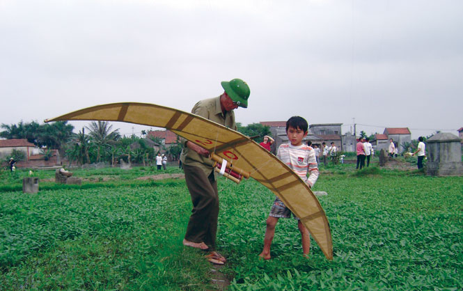 Làng Bá Dương Nội (Hà Nội) lưu giữ thú chơi diều truyền thống