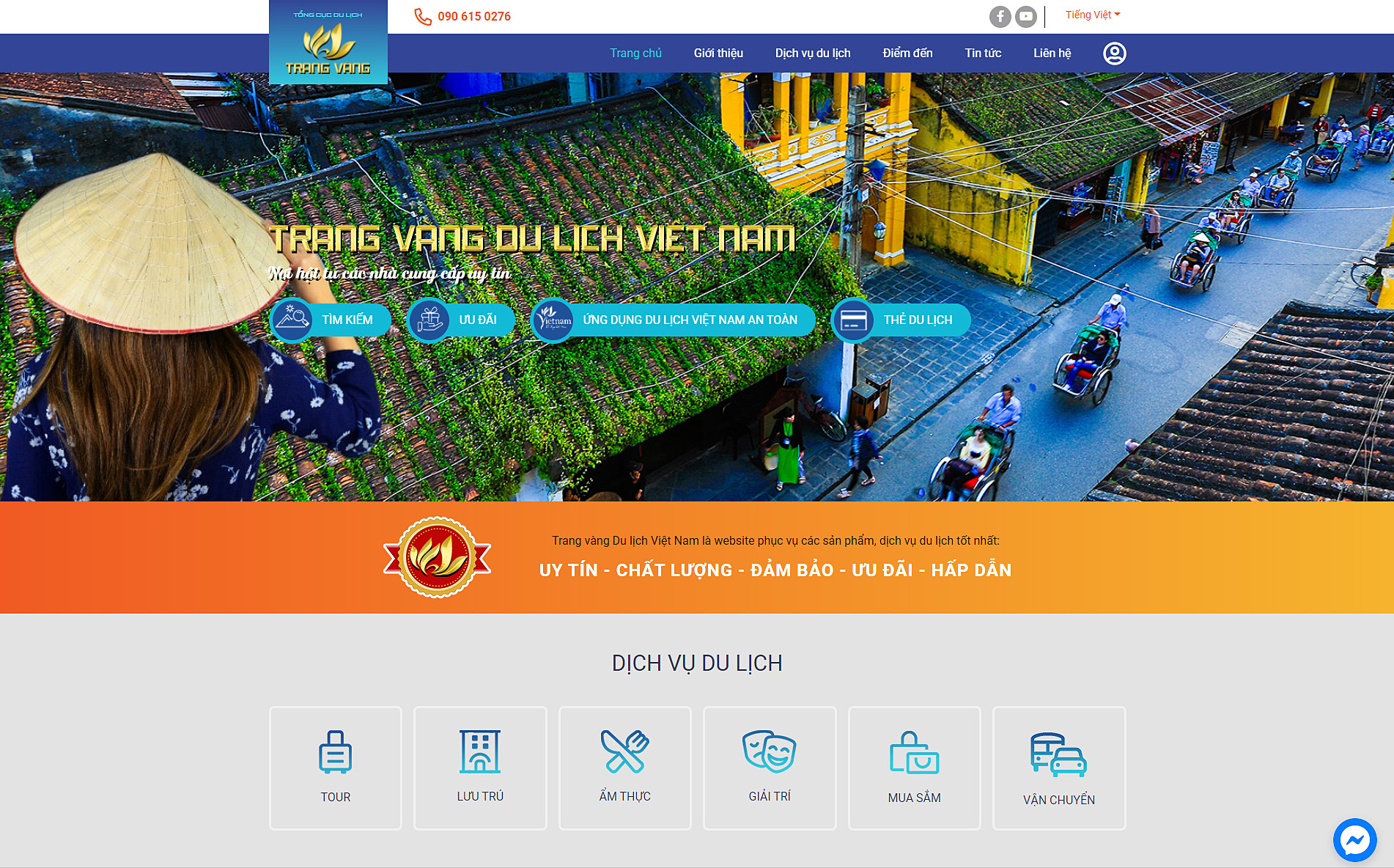 “Trang vàng du lịch Việt Nam”: Nền tảng kết nối uy tín giữa nhà cung cấp dịch vụ du lịch và khách hàng