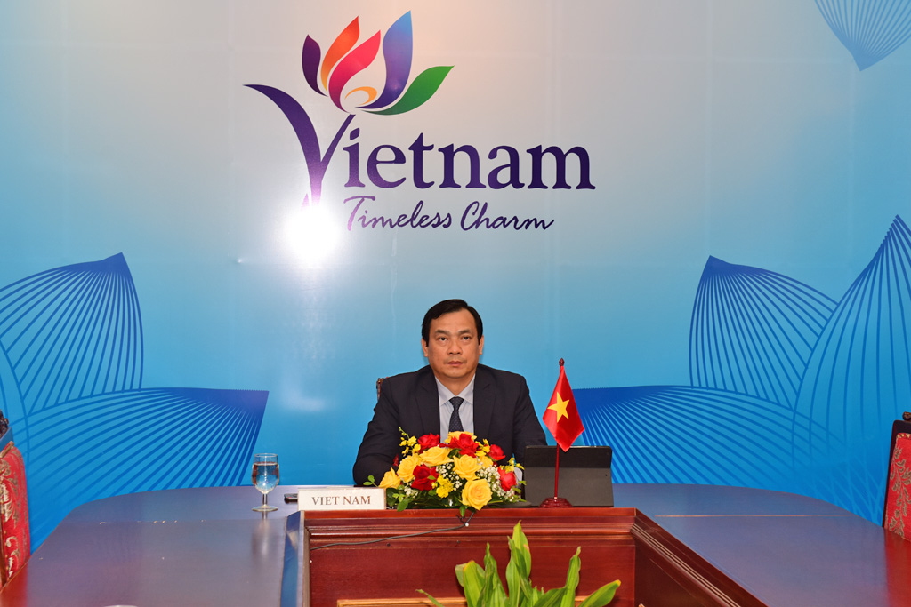 Tổng cục trưởng Nguyễn Trùng Khánh: Cơ hội hợp tác du lịch Việt Nam - Ấn Độ rất lớn, cần hợp sức vượt qua đại dịch và phục hồi trở lại