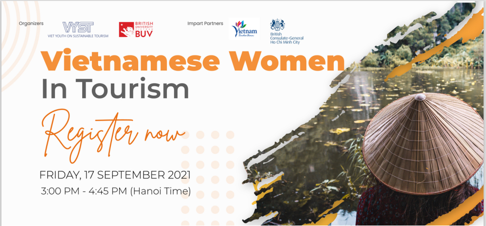 Mời tham dự sự kiện “Phụ nữ Việt Nam trong ngành Du lịch”
