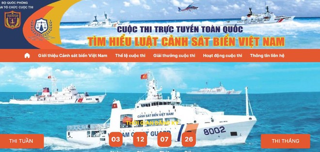 Bộ VHTTDL phát động công chức, viên chức, người lao động trong ngành tham gia cuộc thi tìm hiểu Luật Cảnh sát biển Việt Nam