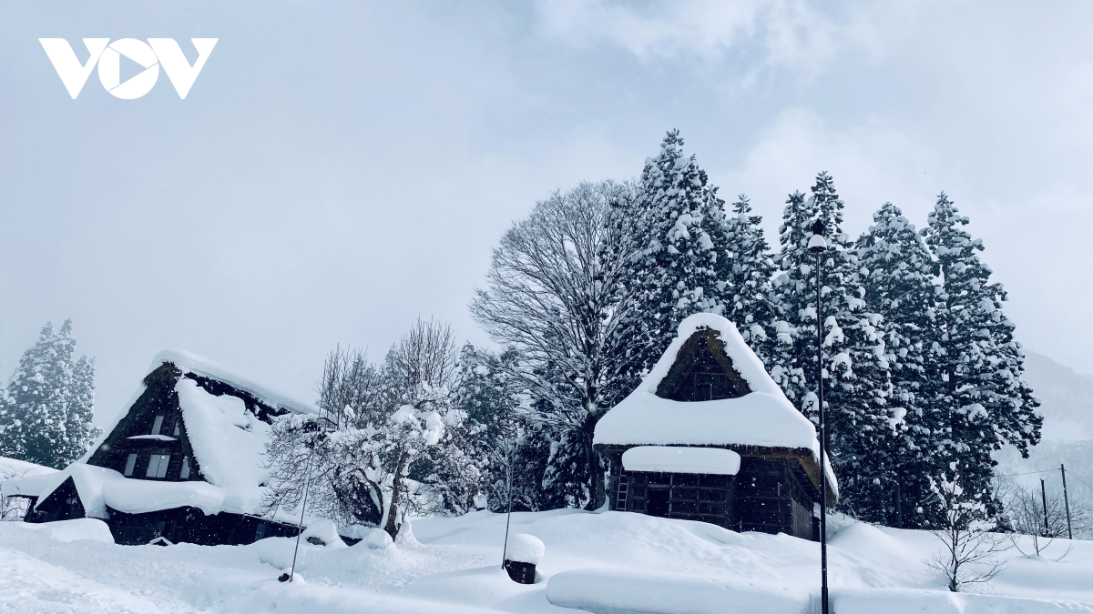 Ngẩn ngơ ngắm mùa đông cổ tích ở Shirakawa-go, Nhật Bản