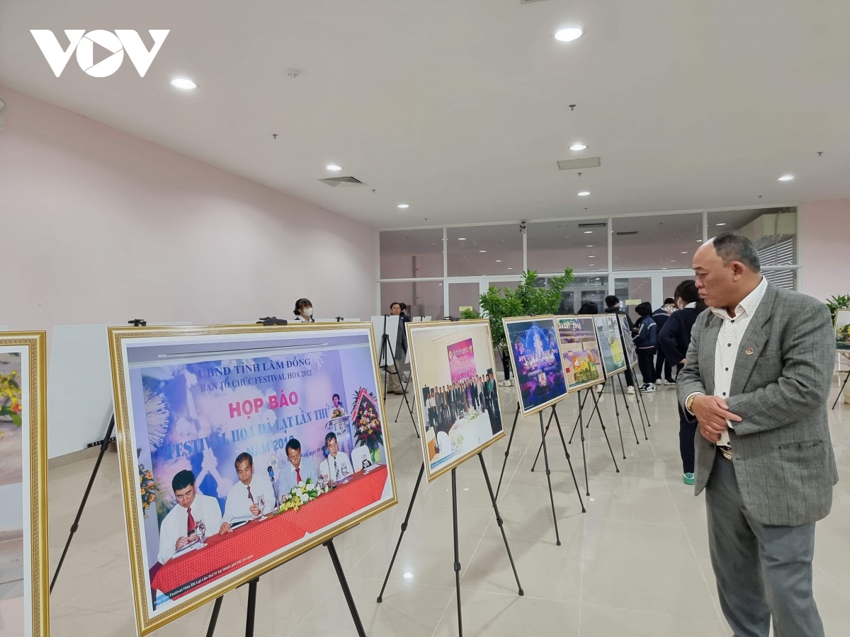 Lâm Đồng: Ra mắt công chúng loạt ảnh 8 kỳ Festival hoa Đà Lạt