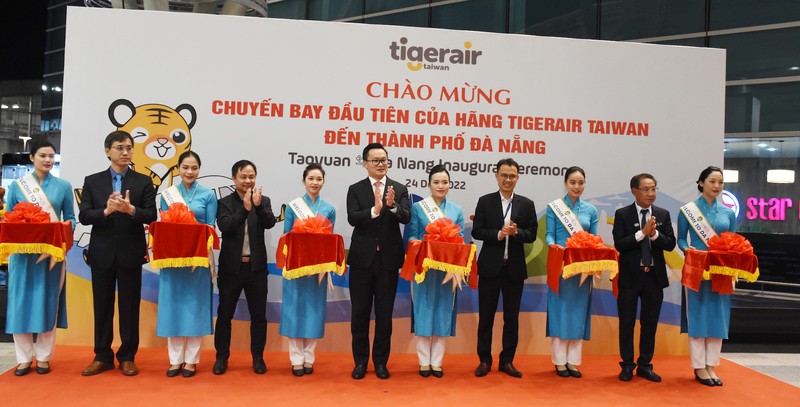 Hãng hàng không Tigerair Taiwan mở chặng bay đầu tiên đến Đà Nẵng