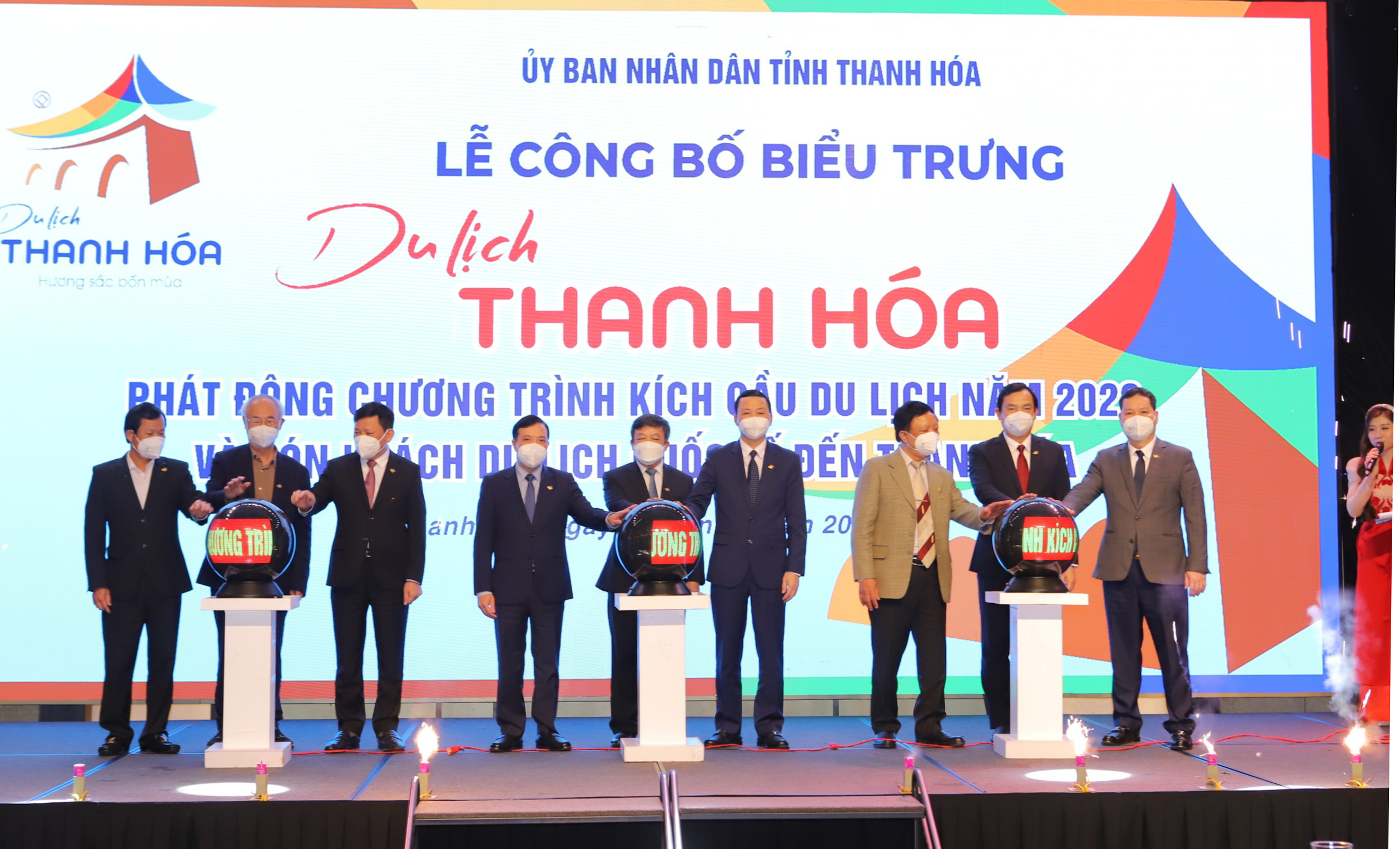 Thứ trưởng Đoàn Văn Việt dự lễ phát động Chương trình kích cầu du lịch năm 2022 của Thanh Hóa