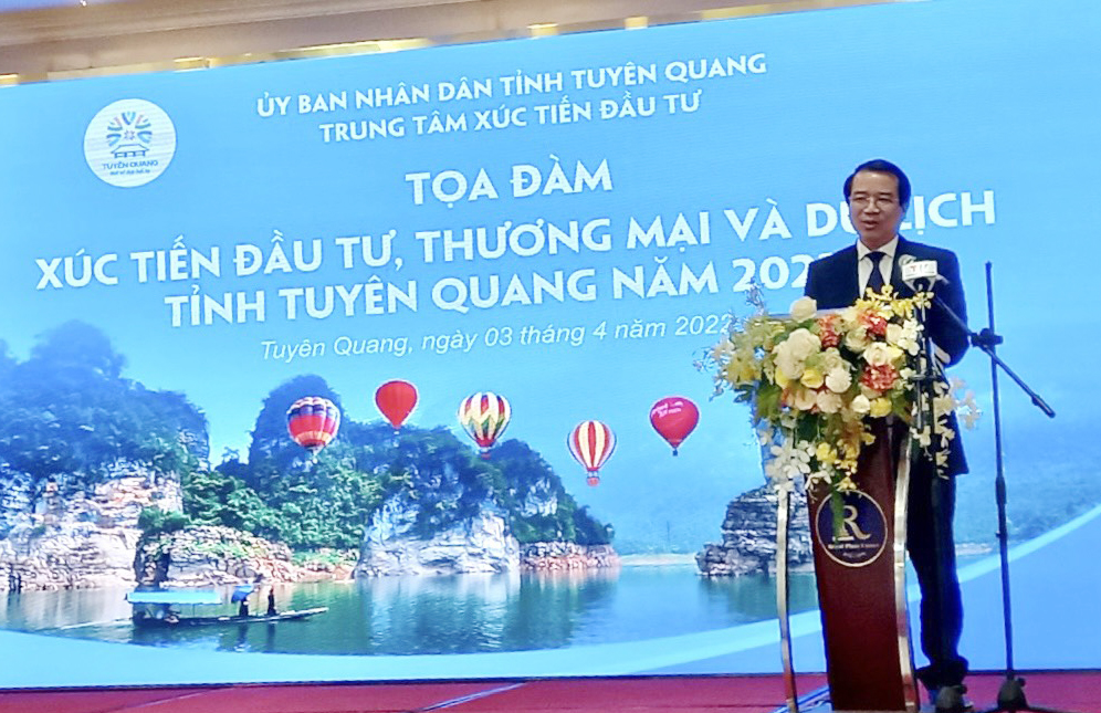 Phó Tổng cục trưởng Hà Văn Siêu dự tọa đàm Xúc tiến đầu tư, thương mại và du lịch Tuyên Quang