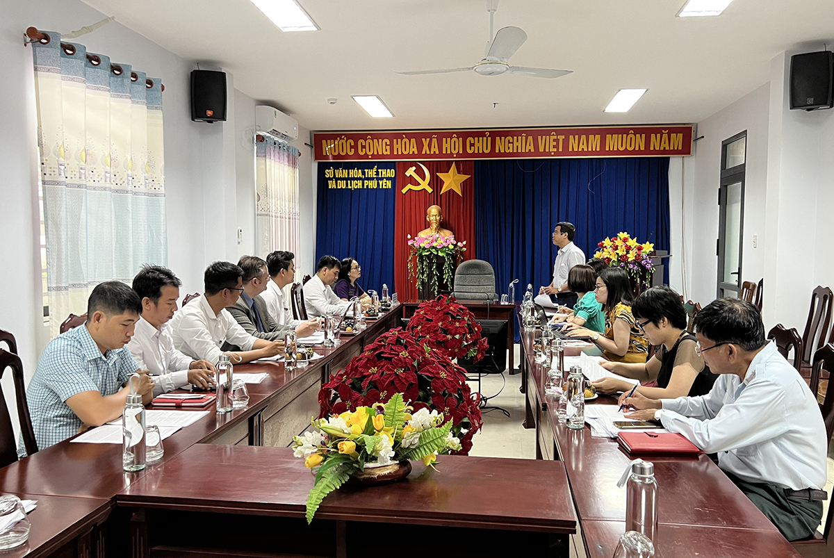 Đoàn công tác Bộ VHTTDL làm việc với ngành du lịch Phú Yên về phục hồi hoạt động trong điều kiện bình thường mới