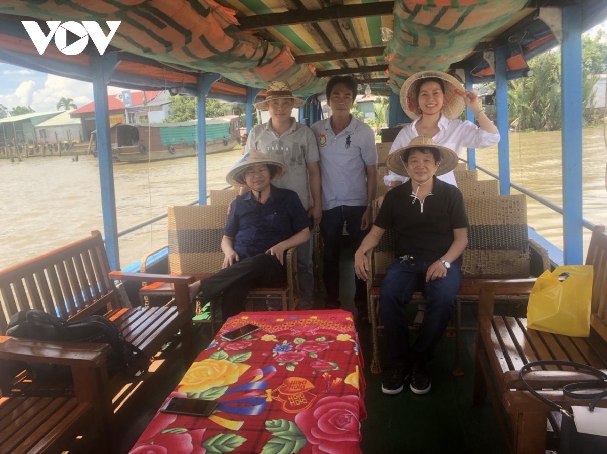 Du lịch sông nước Tiền Giang thu hút khách