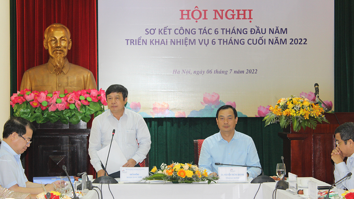 Thứ trưởng Đoàn Văn Việt: Tổng cục Du lịch đã phát huy vai trò cơ quan quản lý nhà nước, dẫn dắt, đồng hành cùng toàn ngành vượt qua khó khăn, phục hồi hoạt động du lịch