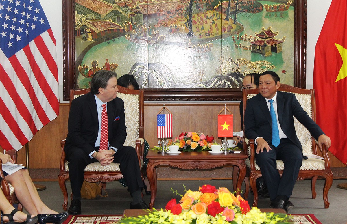 Việt Nam - Hoa Kỳ tăng cường hợp tác thúc đẩy giao lưu văn hóa, thể thao, phục hồi du lịch