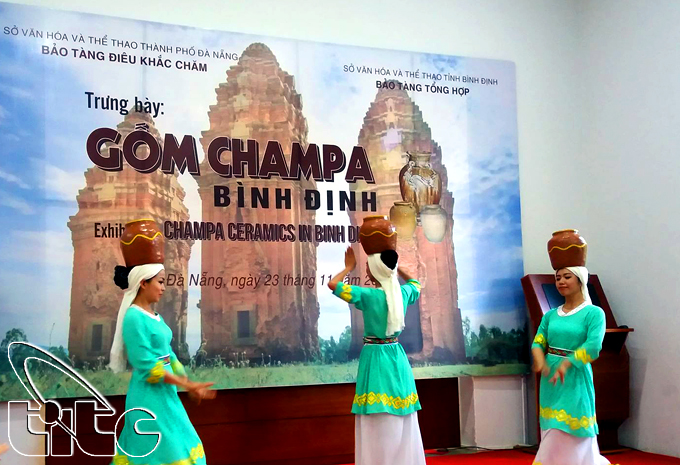 Đà Nẵng: Khai mạc trưng bày chuyên đề “Gốm Champa Bình Định”