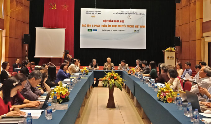 Hội thảo khoa học bảo tồn và phát triển ẩm thực truyền thống Việt Nam