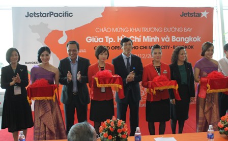 Jetstar Pacific chính thức khai trương đường bay TP.Hồ Chí Minh - Bangkok 