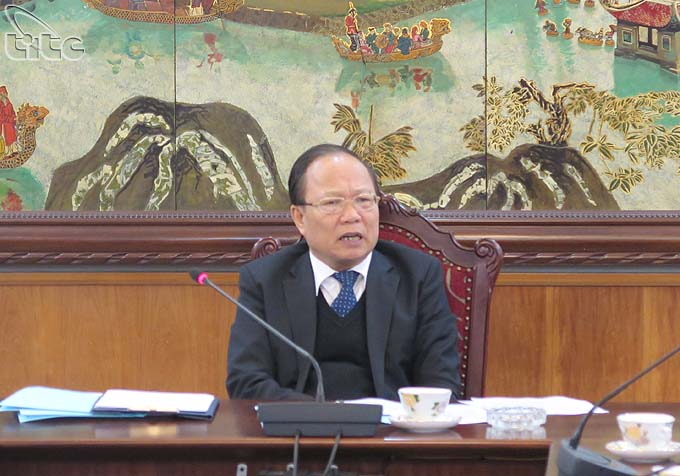 Bộ trưởng Hoàng Tuấn Anh làm việc với lãnh đạo tỉnh Tây Ninh