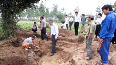 Hà Tĩnh: Phát lộ công trình kiến trúc cổ thời Lý - Trần