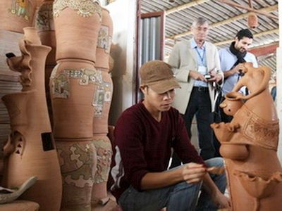 Hoài Thượng (Bắc Ninh) phát triển ngành nghề thủ công truyền thống