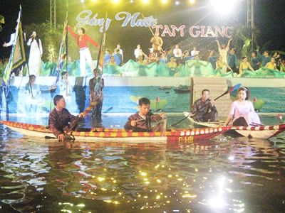 Quảng Điền (Thừa Thiên – Huế): Triển khai lễ hội sóng nước Tam Giang lần thứ hai năm 2012