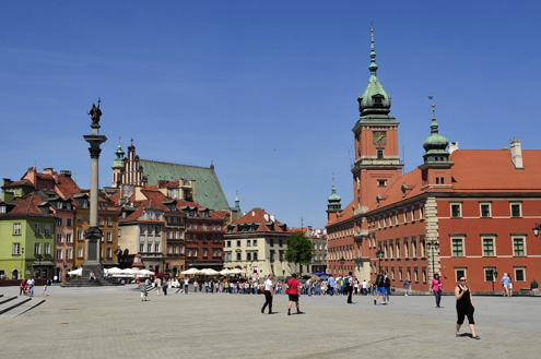 Tham quan thành cổ Warszawa – Ba Lan