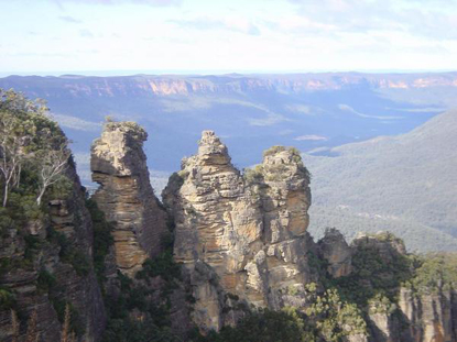 Kỳ vĩ dãy núi Ba chị em - Australia 